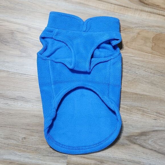 🔹️NIB Blue Fleece Sweater Vest w/Leash Ring Large - Picture 3 of 5